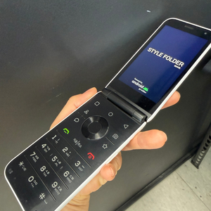 M120L 32 화이트 스타일폴더폰