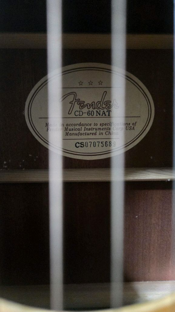 부산- 펜더 어쿠스틱 기타 이미지