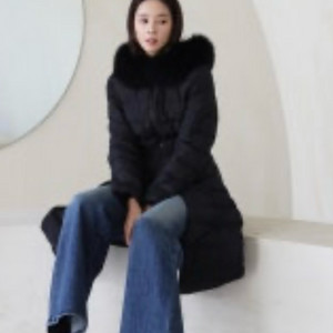 제평 드에스더 구스 폭스퍼 롱패딩