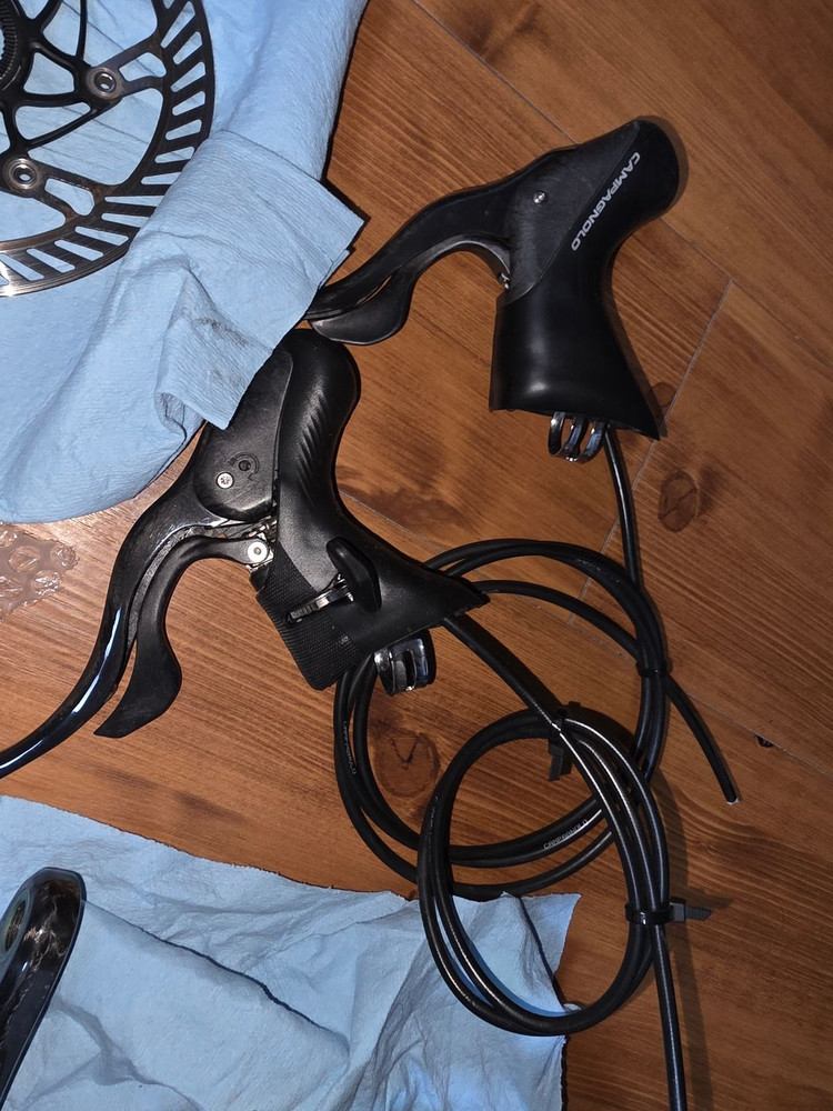 캄파놀로 슈퍼레코드 12단 유압식 기계식 구동계 풀셋 이미지