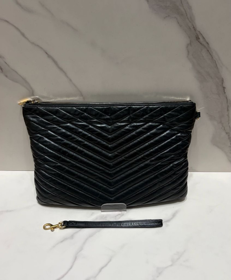 [정품] 생로랑 마틀라세 클러치 스몰--1