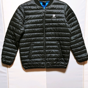 [L] 블랙야크 거위털 경량 패딩점퍼 블랙544