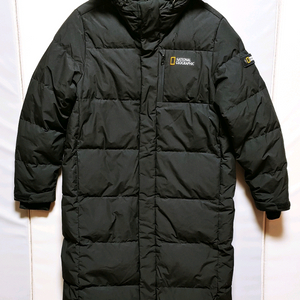 [XL] 내셔널 지오그래픽 롱패딩점퍼 블랙1382