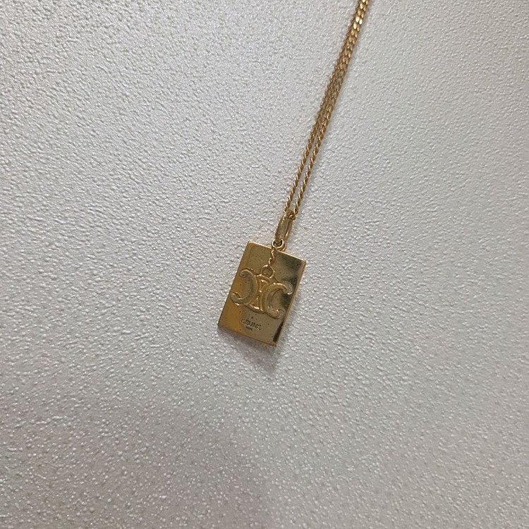 셀린느 트리옹프 목걸이--1