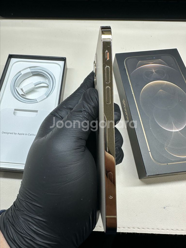 아이폰12프로 256G 골드 S급!--4
