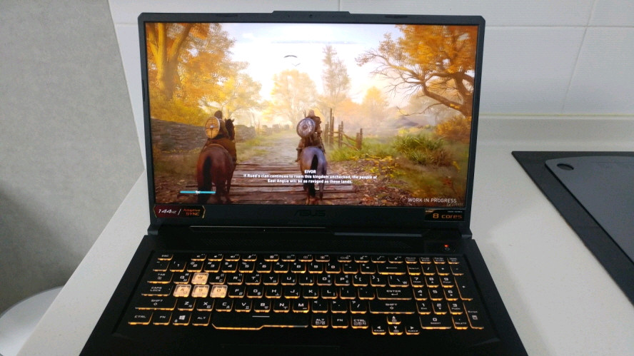 아수스 TUF 17.3인치 게이밍 노트북/라이젠7,RTX3060 이미지