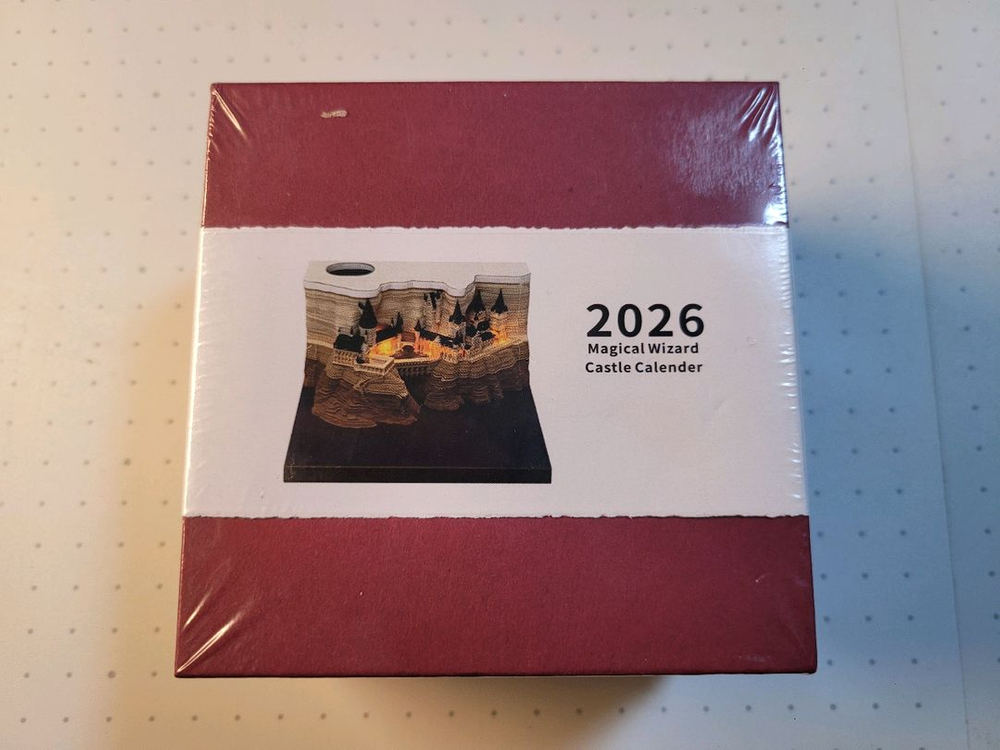 [새제품] 2026년 3D달력 3D입체 캘린더--3