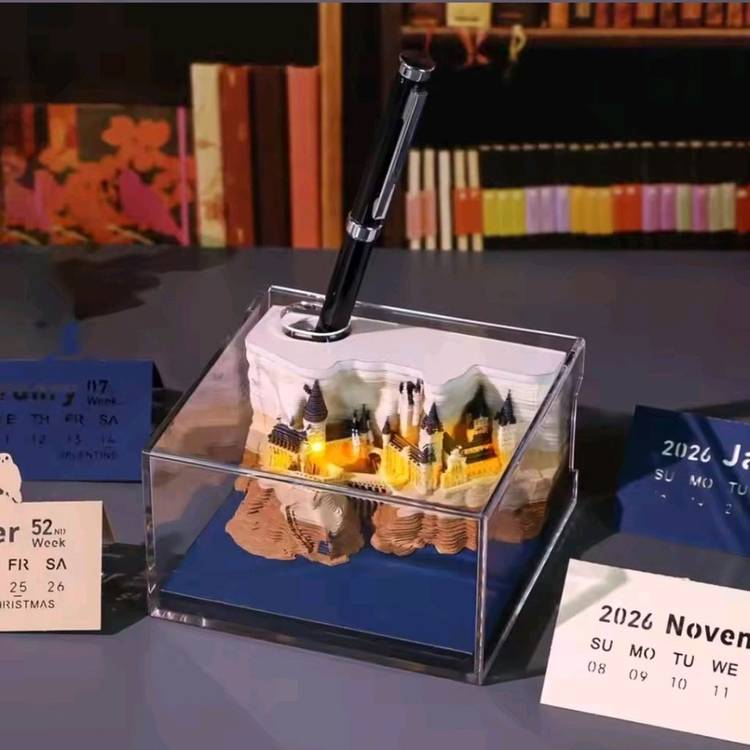 [새제품] 2026년 3D달력 3D입체 캘린더--5