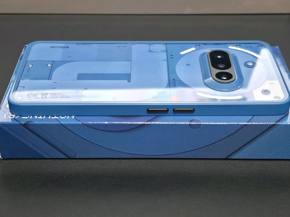 낫싱 3a 12/256 블루 S급 정발, 투명케이스--6