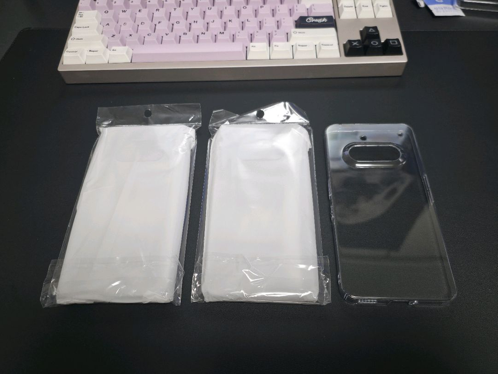 낫싱 3a 12/256 블루 S급 정발, 투명케이스--9