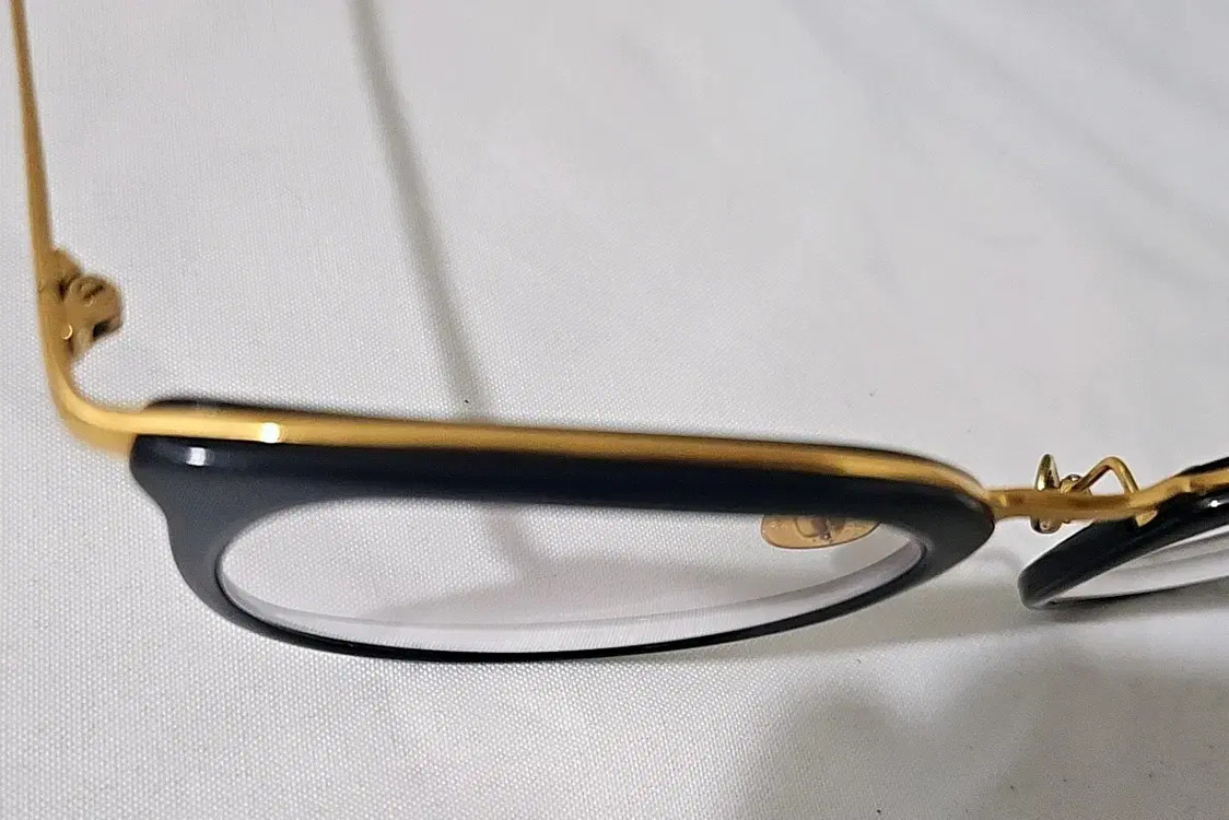 51) 프로젝트프로덕트 네이비 골드 티타늄 안경 MC7 C13--3