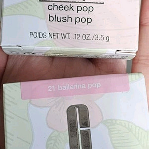 크리니크 치크팝 발레리나팝 미개봉 새것