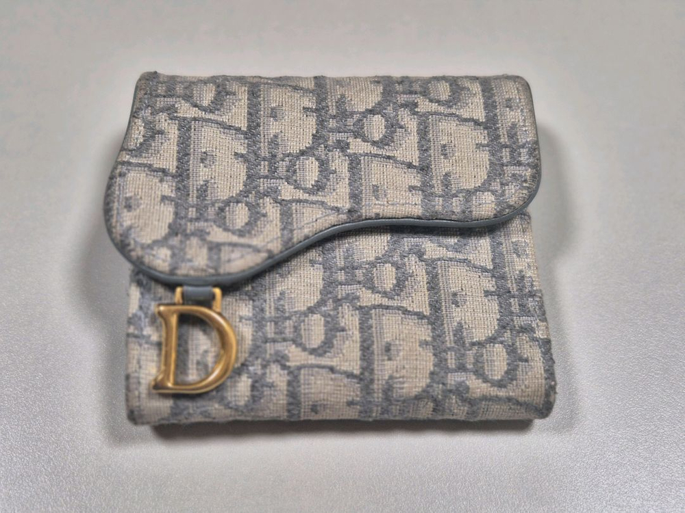 디올 오블리크 새들 반지갑(인보이스) 이미지