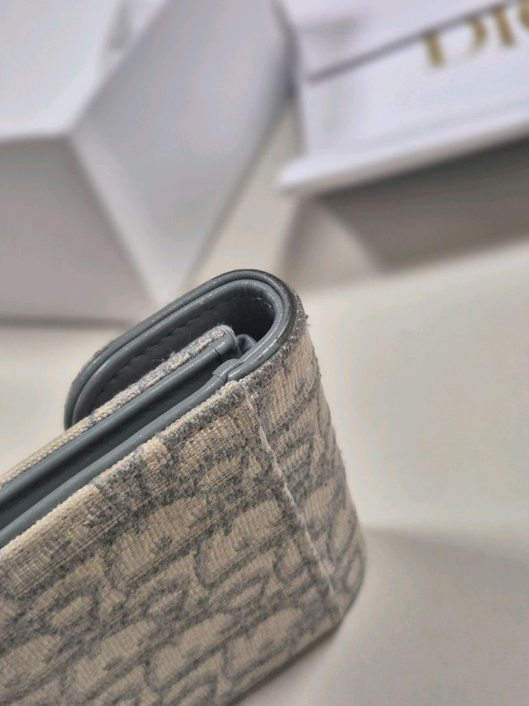 디올 오블리크 새들 반지갑(인보이스) 이미지