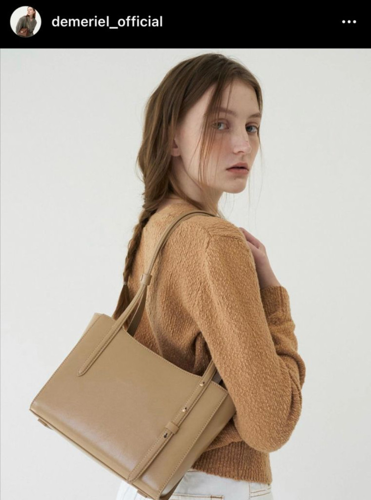 드메리엘 데이지백 숄더백 베이지 거의새상품 시에sie유메르망매플포유온fyeo 이미지
