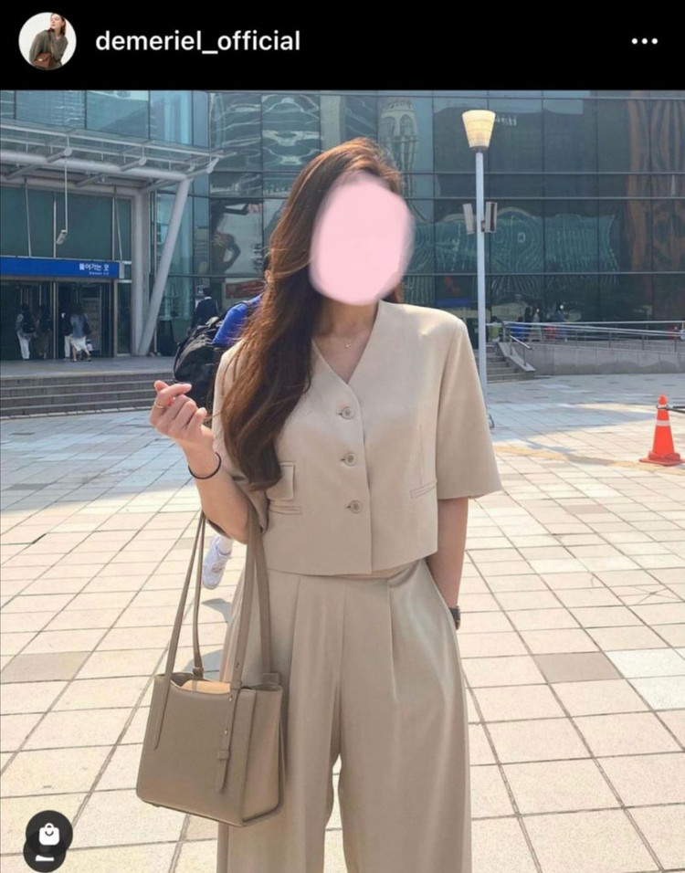 드메리엘 데이지백 숄더백 베이지 거의새상품 시에sie유메르망매플포유온fyeo 이미지