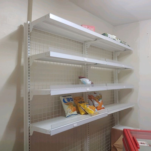 아이스크림진열대 무인매장창업 벽면형 냉동고진열대 선반 아이보리 이미지