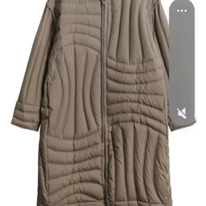 데무 퀼팅 롱패딩