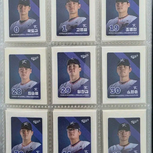 KBO 띠부씰 완성본 판매