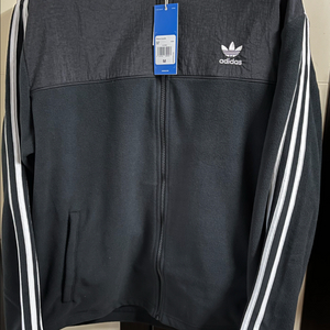 아디다스 후리스 후드집업 검정색 M사이즈 팝니다