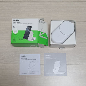 벨킨 Qi2 25W 2in1 무선 충전기 WIZ039