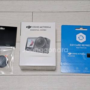오즈모 dji 액션4 + Care Refresh 1년 + 렌즈커버 팝니다