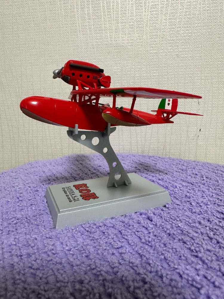 지브리스튜디오 붉은돼지 파인몰드 사보이아 $.21 1/72 스케일 GBL 포르코 보블헤드 2개 일괄판매(개봉미전시--3