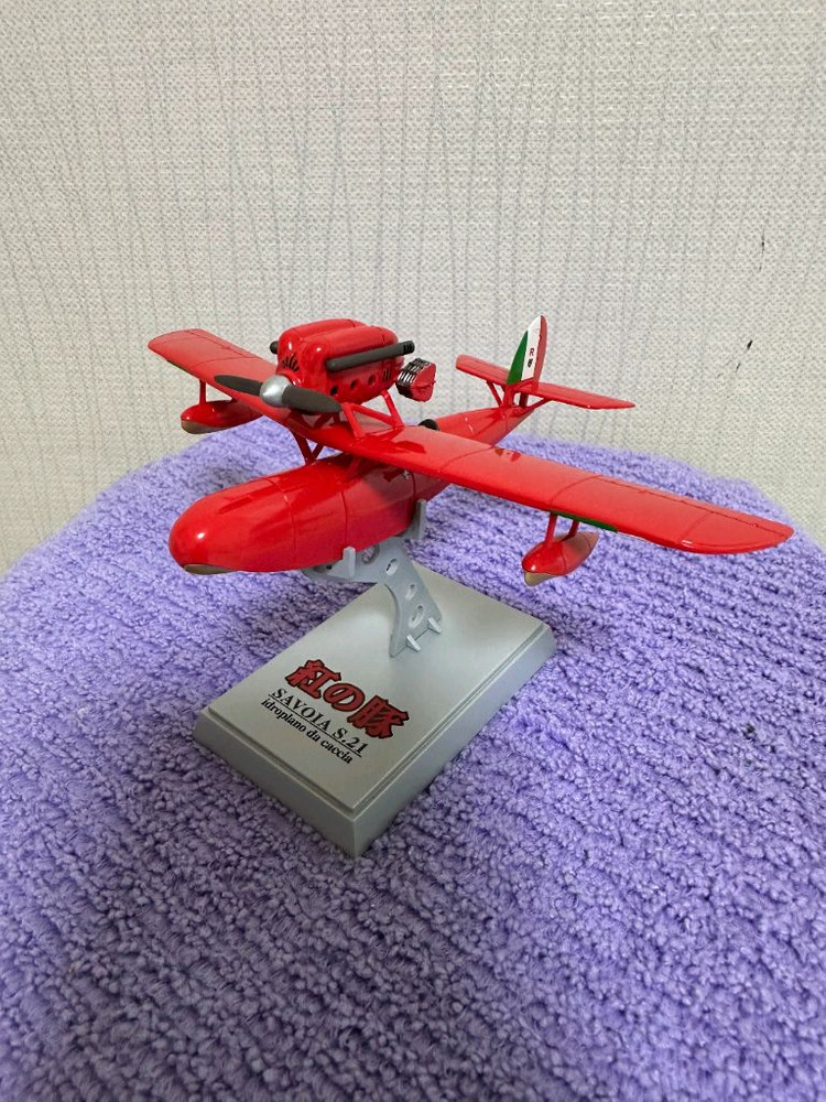 지브리스튜디오 붉은돼지 파인몰드 사보이아 $.21 1/72 스케일 GBL 포르코 보블헤드 2개 일괄판매(개봉미전시--4