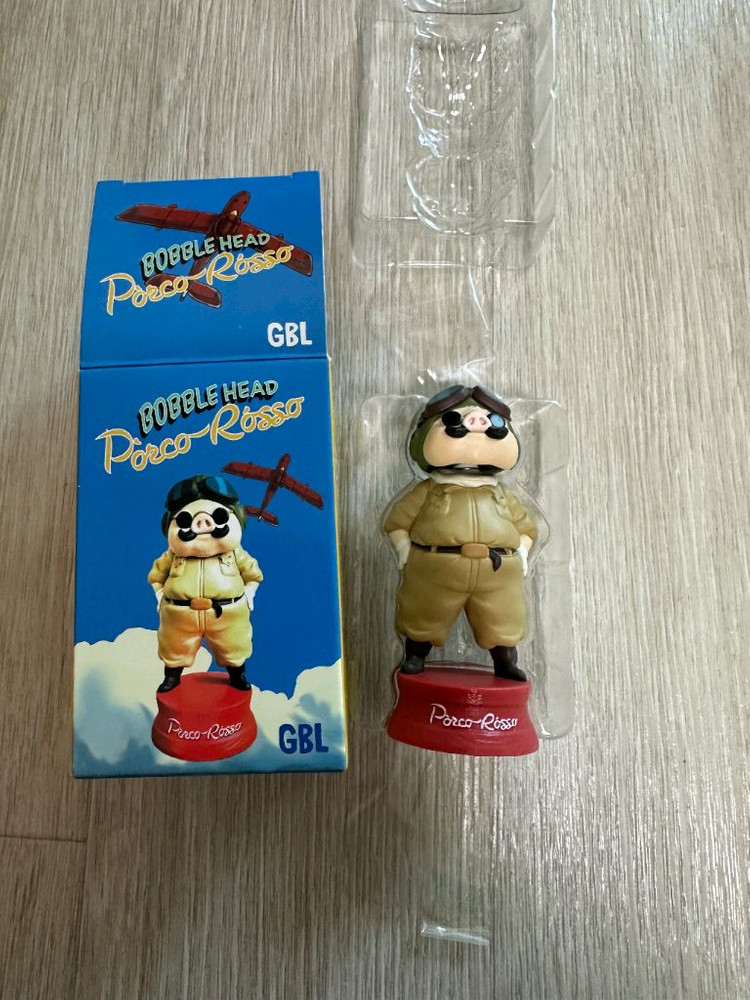 지브리스튜디오 붉은돼지 파인몰드 사보이아 $.21 1/72 스케일 GBL 포르코 보블헤드 2개 일괄판매(개봉미전시--9