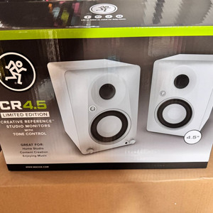 Mackie CR4.5 스튜디오 모니터 스피커 화이트 단순개봉