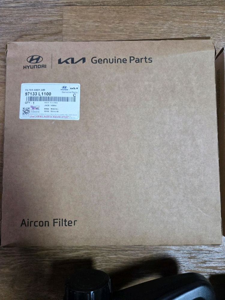 그랜저gn7 현대 모비스 정품 엔진오일셋트,에어컨필터 팝니다.--5