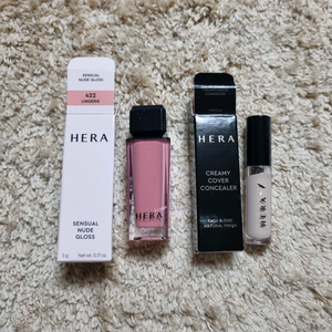 헤라 센슈얼 누드 글로스 422 란제리 415 브라우니보이 390 웻베리 헤라 컨실러