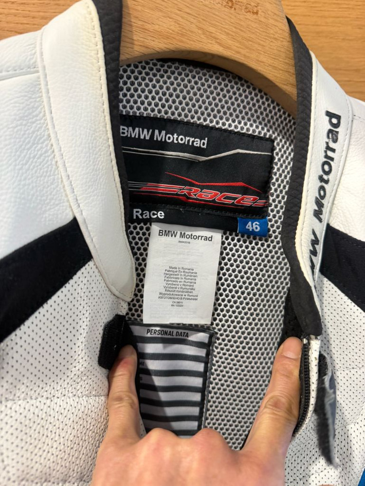 BMW 모터사이클 레더 자켓 이미지