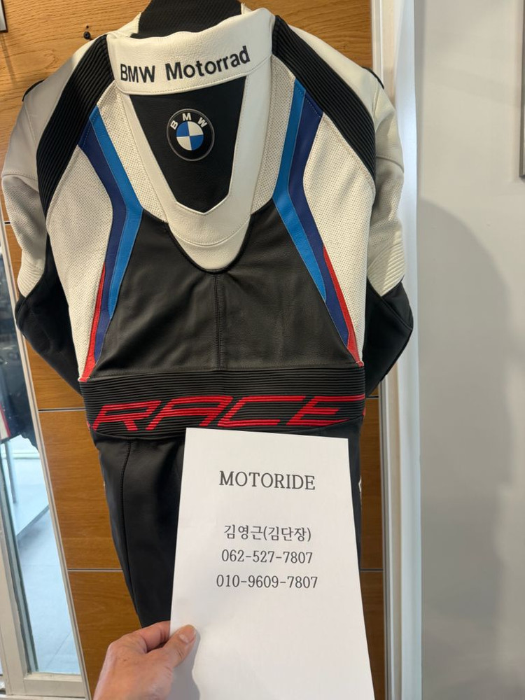 BMW 모터사이클 레더 자켓 이미지