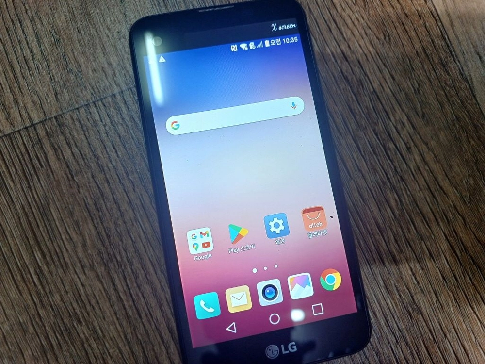 LG X screen 휴대폰 안드로이드6.0.1 충전케이블 포함 이미지