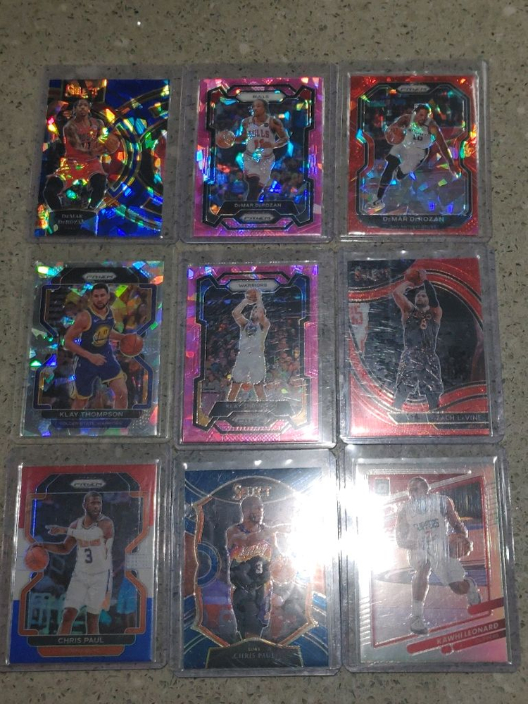 NBA 레전드 농구카드 리프랙터/프리즘류 Bird Magic Dirk 이미지