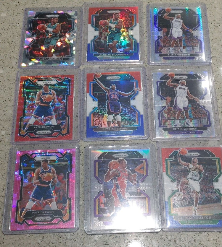 NBA 레전드 농구카드 리프랙터/프리즘류 Bird Magic Dirk 이미지