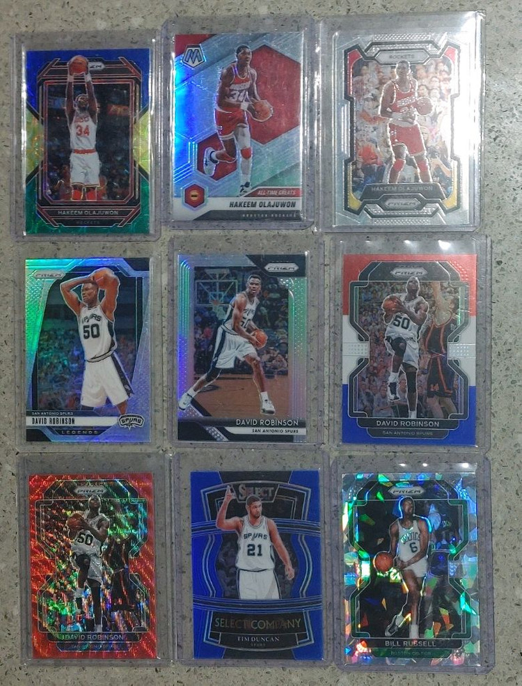 NBA 레전드 농구카드 리프랙터/프리즘류 Bird Magic Dirk 이미지