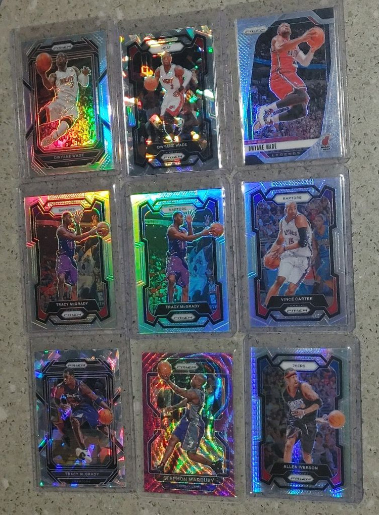 NBA 레전드 농구카드 리프랙터/프리즘류 Bird Magic Dirk 이미지