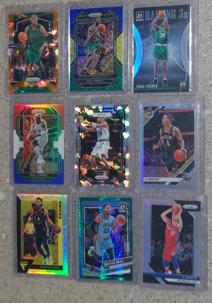 NBA 레전드 농구카드 리프랙터/프리즘류 Bird Magic Dirk 이미지
