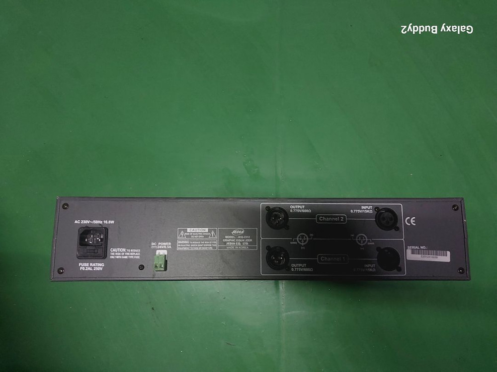 음향 더블 EQ JEQ-2312 이미지