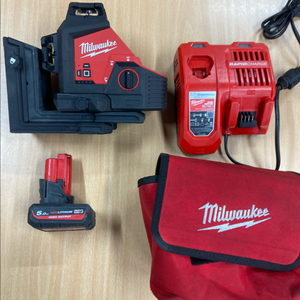 밀워키 M12 3PL 레이저 레벨기 세트