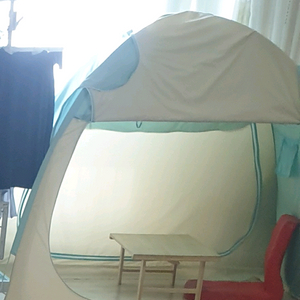 ㅣ원터치 난방텐트(수면 텐트-실내용) 2개-로티캠프,금동이