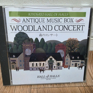일본 기요사토 홀 오브 홀스 박물관 오르골 CD 앨범 WOODLAND CONCERT (숲속의 콘서트)