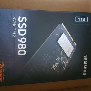 삼성 980시리즈 NVMe M.2 SSD 1TB