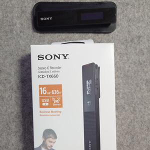 소니 ICD-TX660 스테레오 녹음기 레코더