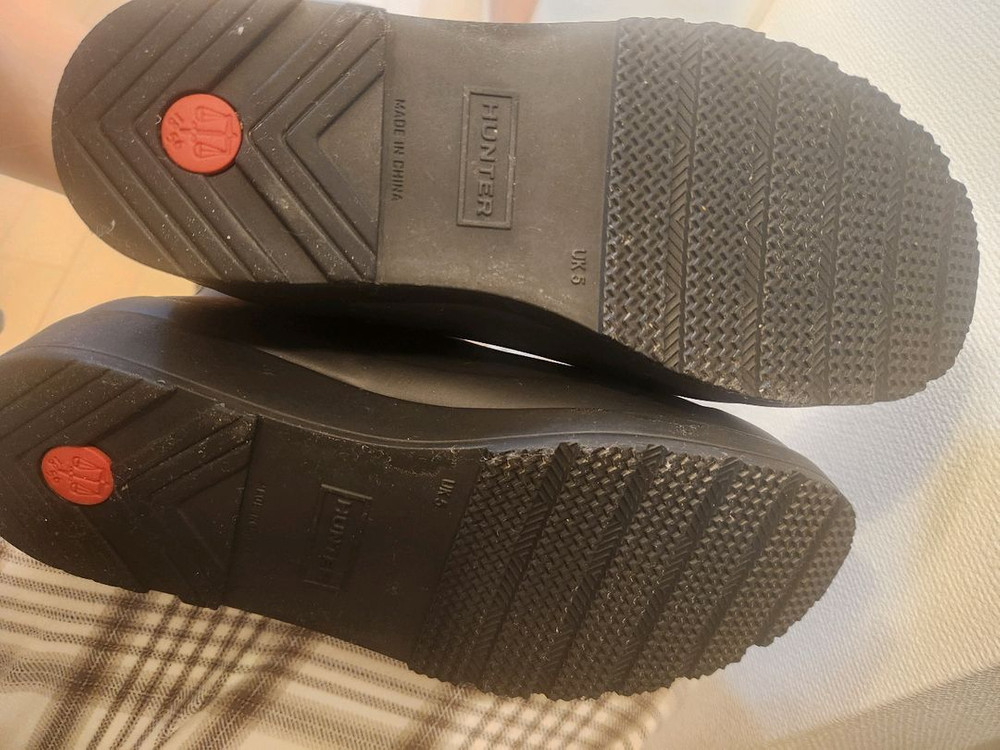 헌터레인부츠 플레이숏 블랙 이미지