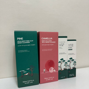 라운드랩 소나무 동백 진정 시카 크림 시카 선크림 팩 클렌저
