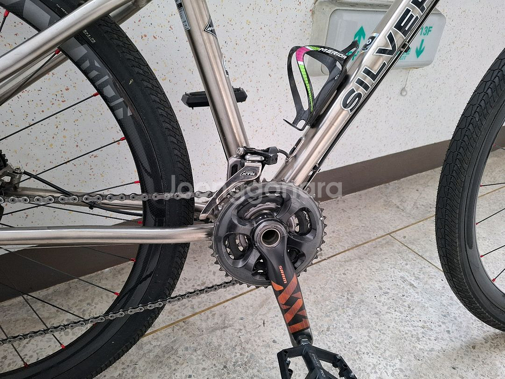 첼로 실버라도90 티타늄자전거--2