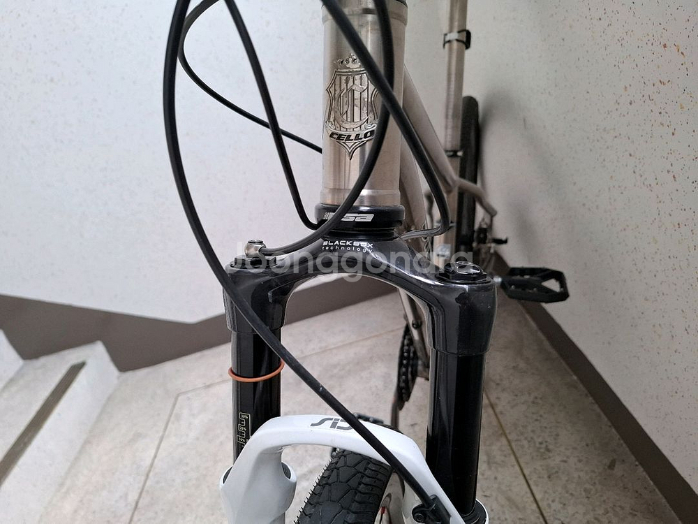 첼로 실버라도90 티타늄자전거--3